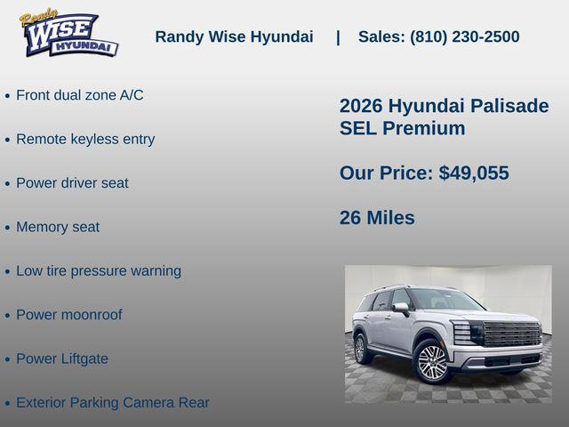 2026 Hyundai Palisade SEL Premium 8P