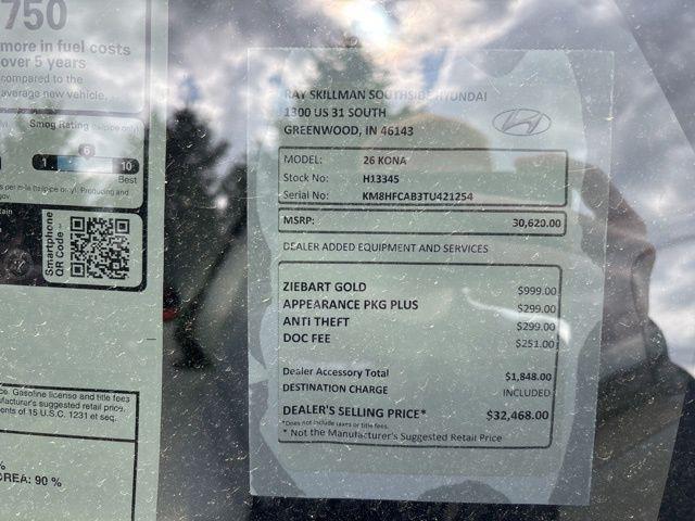 2026 Hyundai Kona SEL Sport