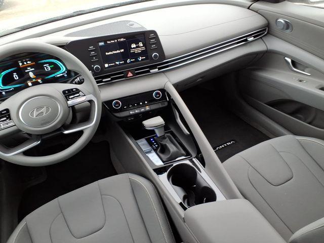 2026 Hyundai Elantra Hybrid Blue