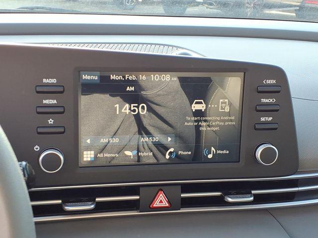 2026 Hyundai Elantra Hybrid Blue