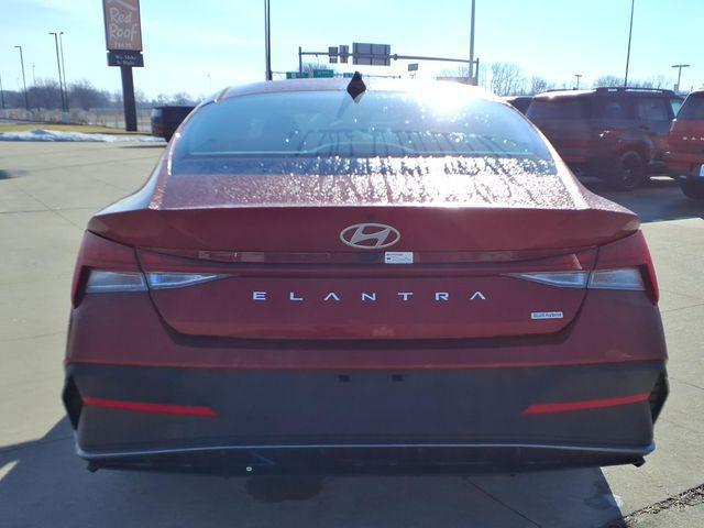 2026 Hyundai Elantra Hybrid Blue