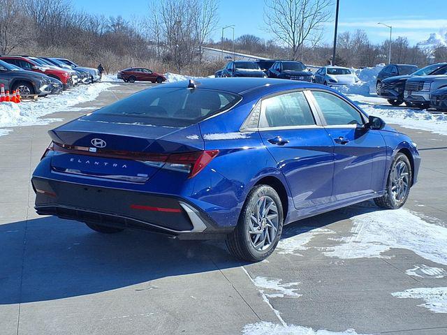 2026 Hyundai Elantra Hybrid Blue