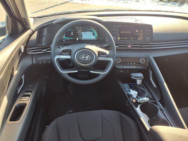2026 Hyundai Elantra Hybrid Blue