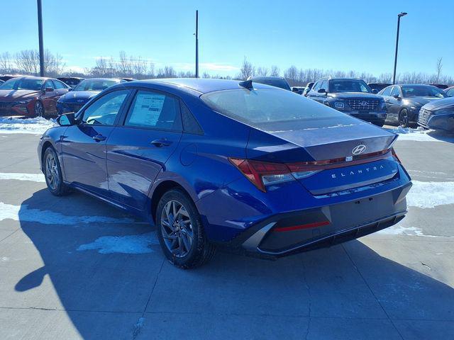 2026 Hyundai Elantra Hybrid Blue