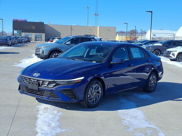 2026 Hyundai Elantra Hybrid Blue
