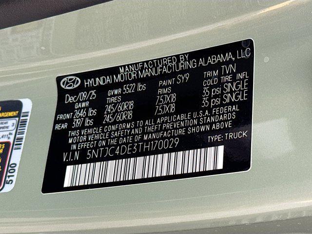 2026 Hyundai Santa Cruz SEL Activity