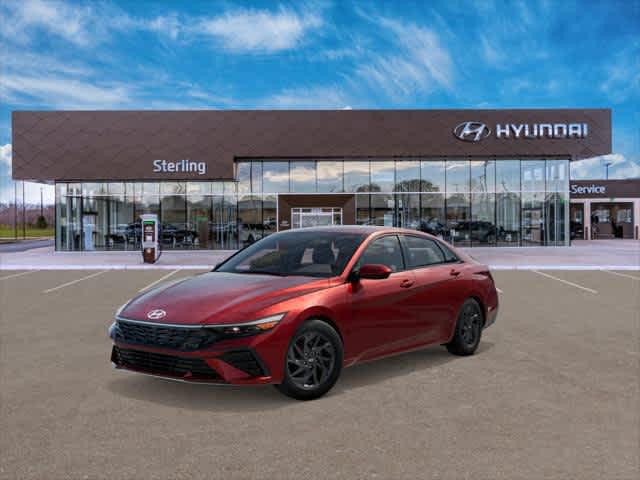 2026 Hyundai Elantra Hybrid Blue