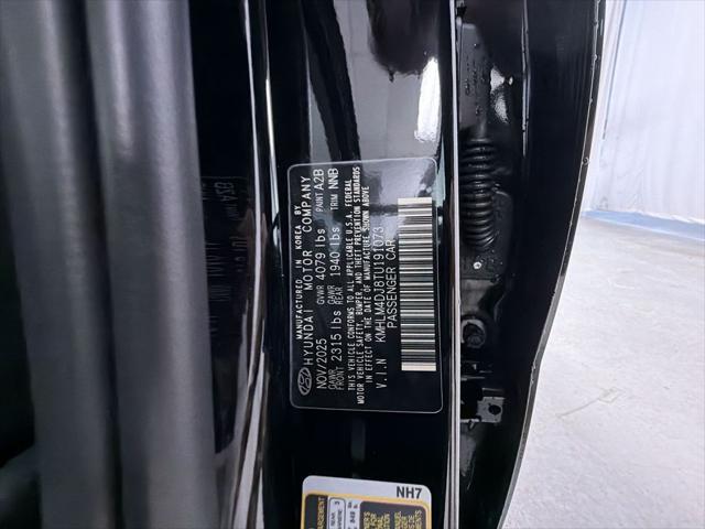 2026 Hyundai Elantra Hybrid Blue