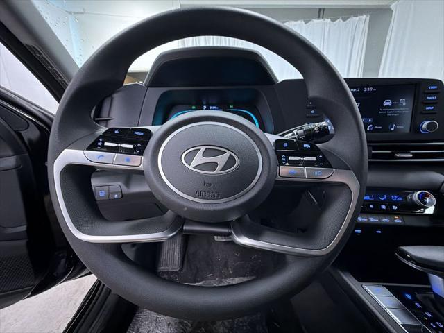 2026 Hyundai Elantra Hybrid Blue