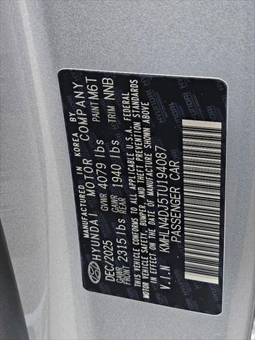 2026 Hyundai Elantra Hybrid Limited