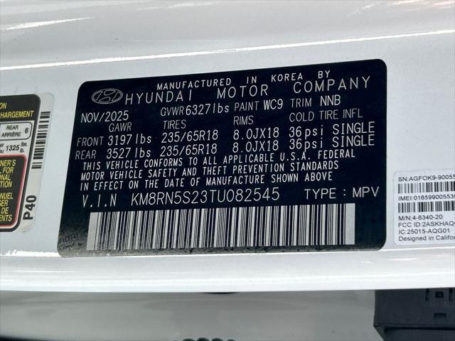 2026 Hyundai Palisade SEL Premium 8P