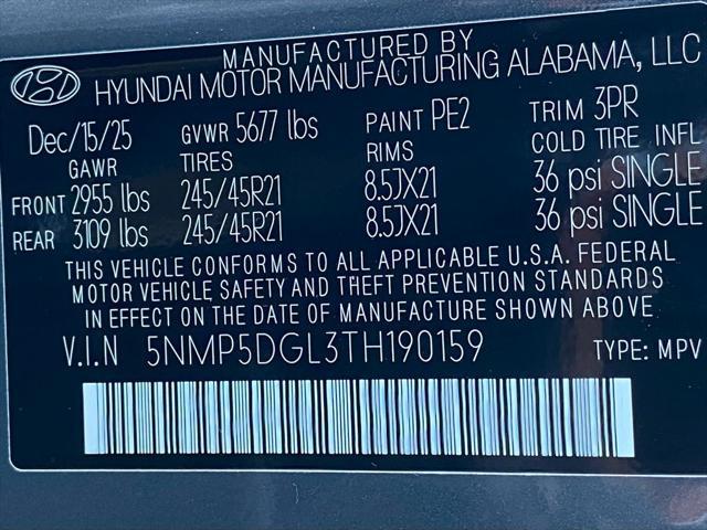 2026 Hyundai Santa Fe Calligraphy