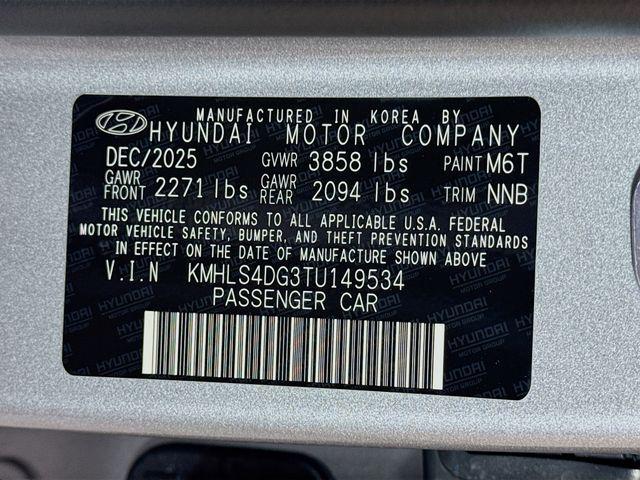 2026 Hyundai Elantra SEL Sport Premium