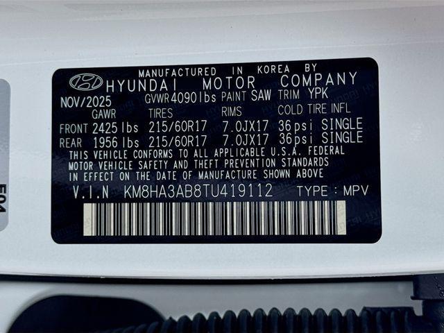 2026 Hyundai Kona SE