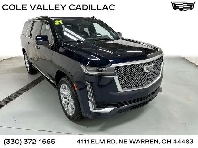 2021 Cadillac Escalade ESV 4WD Premium Luxury Platinum for sale in Warren, OH