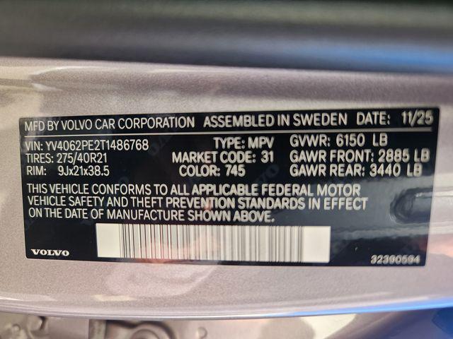 2026 Volvo XC90 Plus, B6 AWD Gas (mild hybrid), Gasoline, Bright, 7 Seats