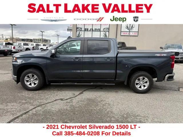 2021 Chevrolet Silverado 1500 4WD Crew Cab Short Bed LT