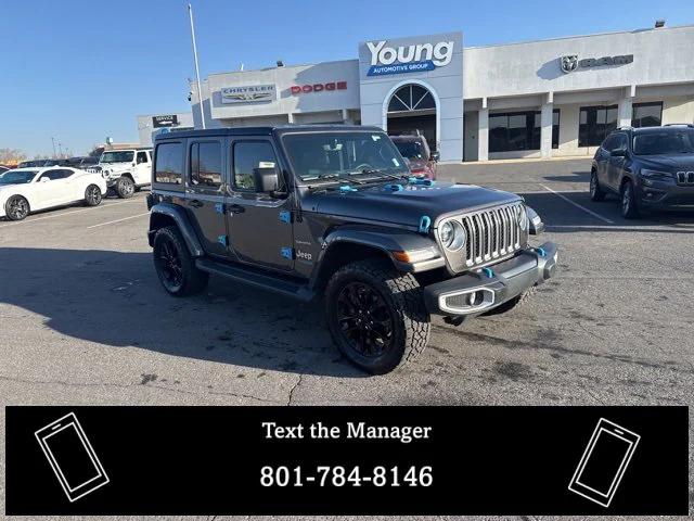 2022 Jeep Wrangler 4xe Unlimited Sahara 4x4