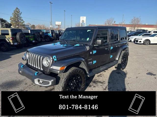 2022 Jeep Wrangler 4xe Unlimited Sahara 4x4