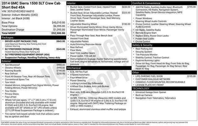 2014 GMC Sierra 1500 SLT 2014 GMC Sierra 1500 SLT