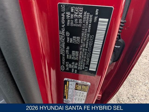 2026 Hyundai Santa Fe Hybrid SEL