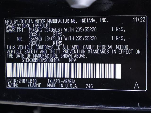 2023 Toyota Highlander Limited