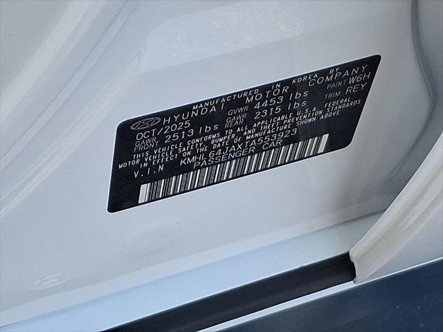 2026 Hyundai Sonata SEL Sport