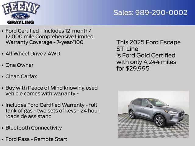 2025 Ford Escape ST-Line