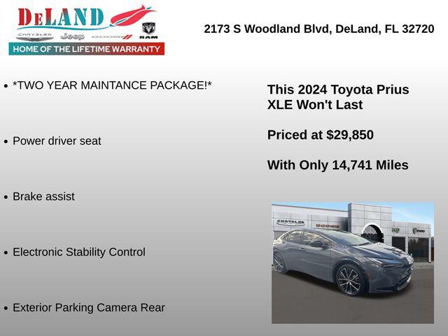 2024 Toyota Prius XLE 2024 Toyota Prius XLE
