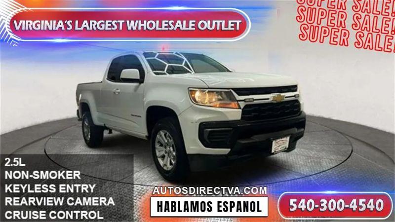 2021 Chevrolet Colorado 2WD Extended Cab Long Box LT for sale in Fredericksburg, VA