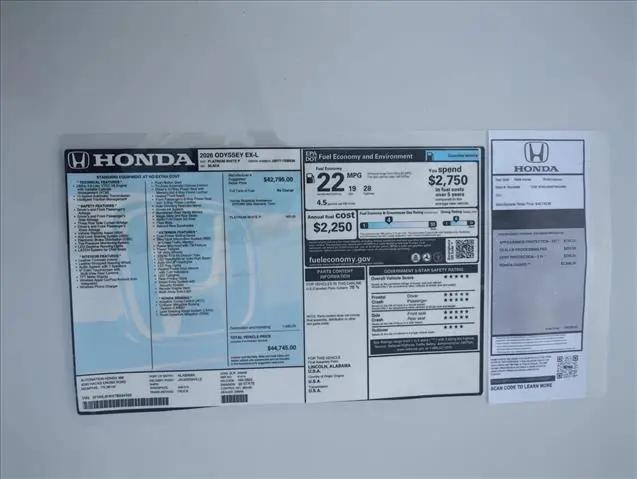 2026 Honda Odyssey EX-L