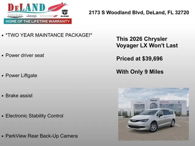 2026 Chrysler Voyager LX