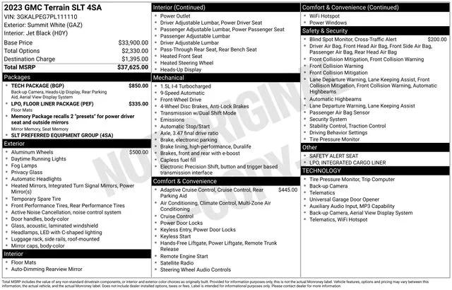 2023 GMC Terrain FWD SLT