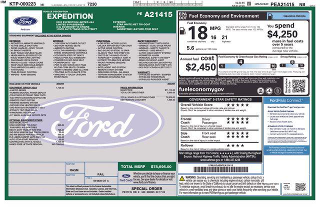 2023 Ford Expedition Limited