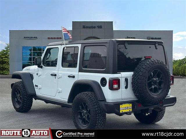2024 Jeep Wrangler 4-Door Willys 4x4