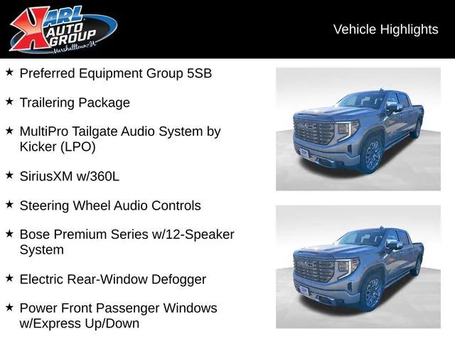 2024 GMC Sierra 1500 4WD Crew Cab Short Box Denali Ultimate