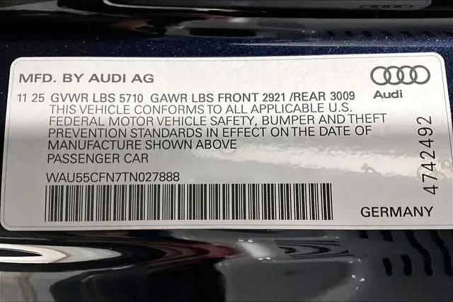 2026 Audi A6 Premium Plus quattro S tronic