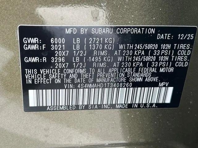 2026 Subaru Ascent Limited Bronze Edition 7-Passenger