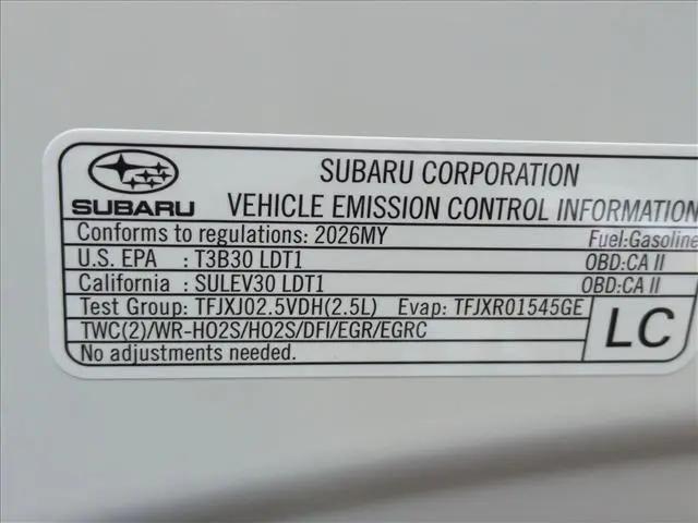 2026 Subaru Crosstrek Premium