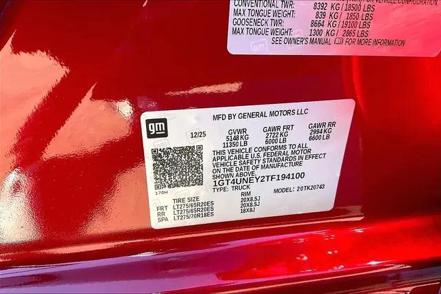 2026 GMC Sierra 2500HD Crew Cab, Standard Bed, SLT, 4WD
