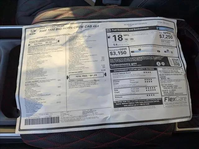2026 Ram 1500 Big Horn Crew Cab 4x4 57 Box