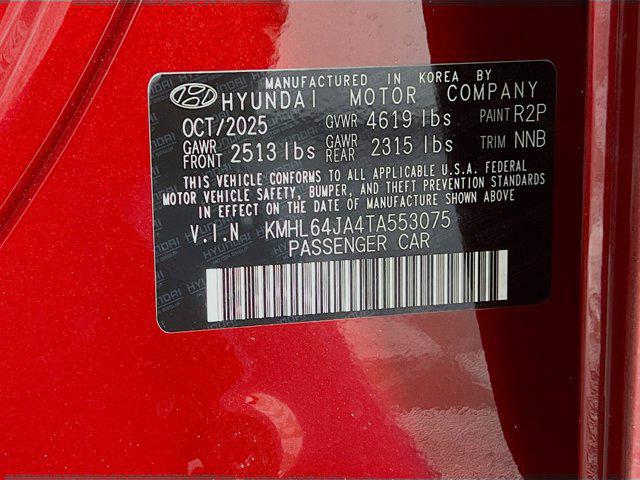 2026 Hyundai Sonata SEL Sport