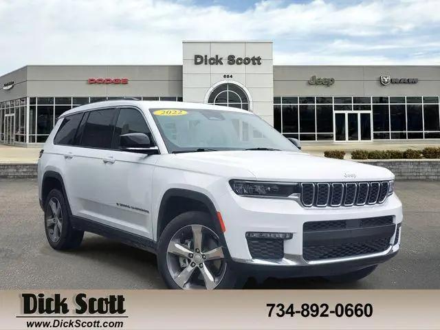 2022 Jeep Grand Cherokee L Limited 4x4 for sale in Plymouth, MI