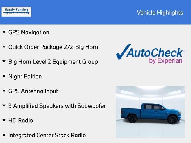 2026 Ram 1500 Big Horn Crew Cab 4x4 5'7" Box