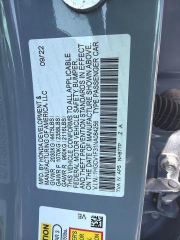 2022 Honda Accord Sport for sale in Idabel, OK