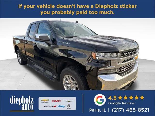 2021 Chevrolet Silverado 1500 4WD Double Cab Standard Bed LT