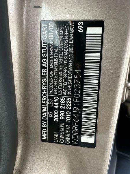 2001 Mercedes-Benz C 320 C 320