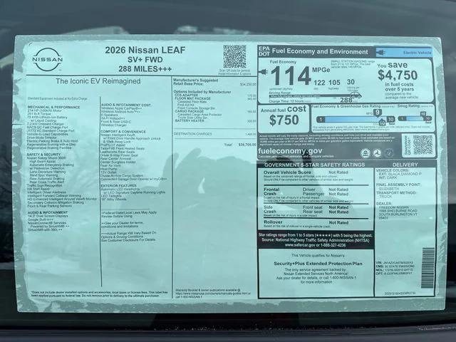 2026 Nissan LEAF SV+