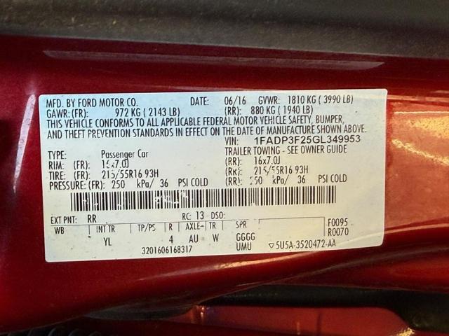 2016 Ford Focus SE