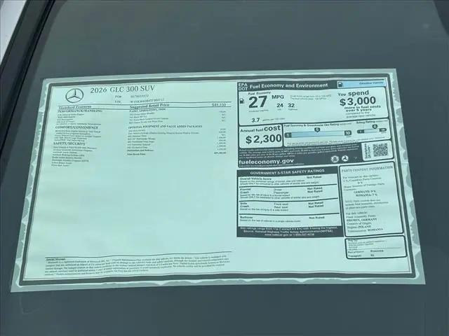2026 Mercedes-Benz GLC GLC 300